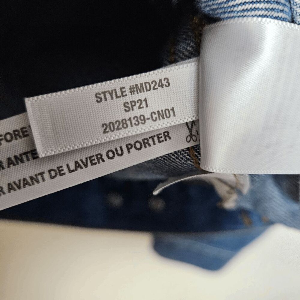 Madewell Classic Jean Jacket in Medford MD243 Women's Blue Size Small - Picture 3 of 5